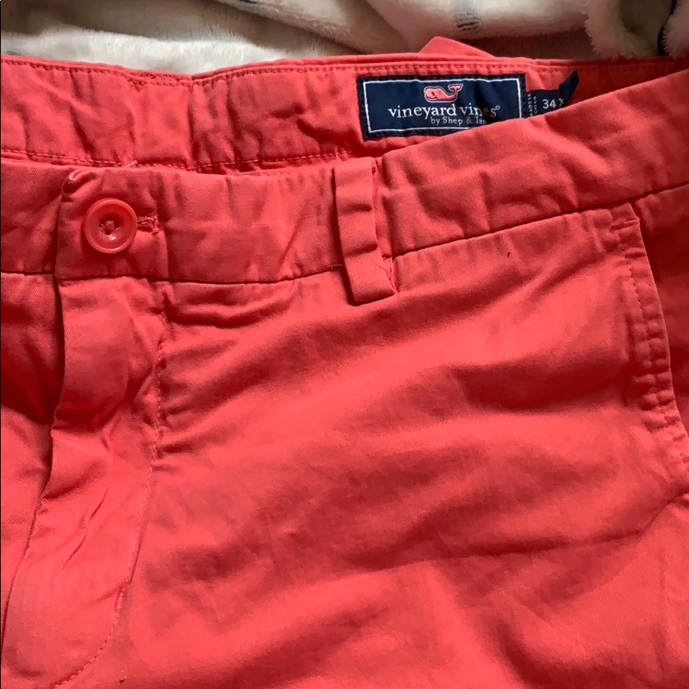 Pinky peach vineyard vines pants